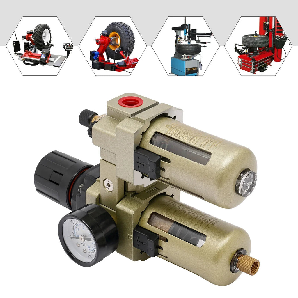 Oil Water Sizeeparator Regulator Trap Filter Tire Changer Machine Part Equipment New
