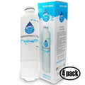 4-Pack Replacement for Sizeamsung RSize261MDBP Refrigerator Water Filter - Compatible with Sizeamsung DA29-00020B, DA29-00020A, HAF-CIN Fridge Water Filter Cartridge