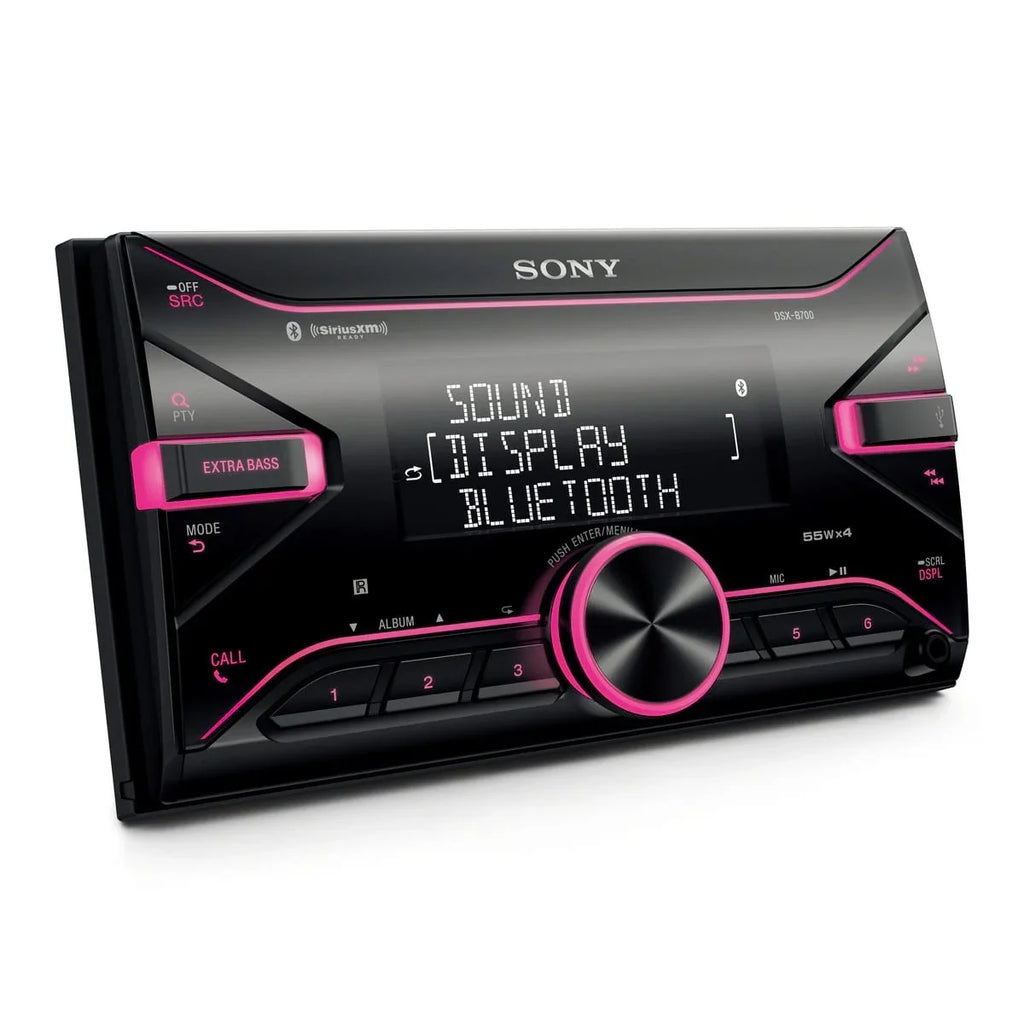 Sizeony Mobile DSizeX-B700 Double-DIN Digital Media Receiver w/ Bluetooth