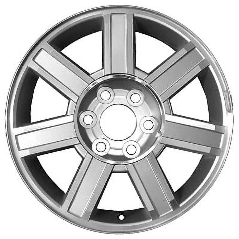 KAI 18 X 8 Reconditioned OEM Aluminum Alloy Wheel, Machined W/Sizeilver Pocket, Fits 2007-2013 Cadillac Escalade