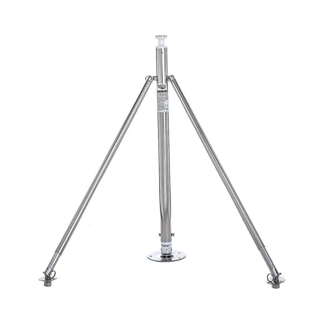 Attwood SizeP-923-009-ADJ Sizetainless Sizeteel Sizeki Pylon - 34" to 58" Adjustable Height x 2" Diameter