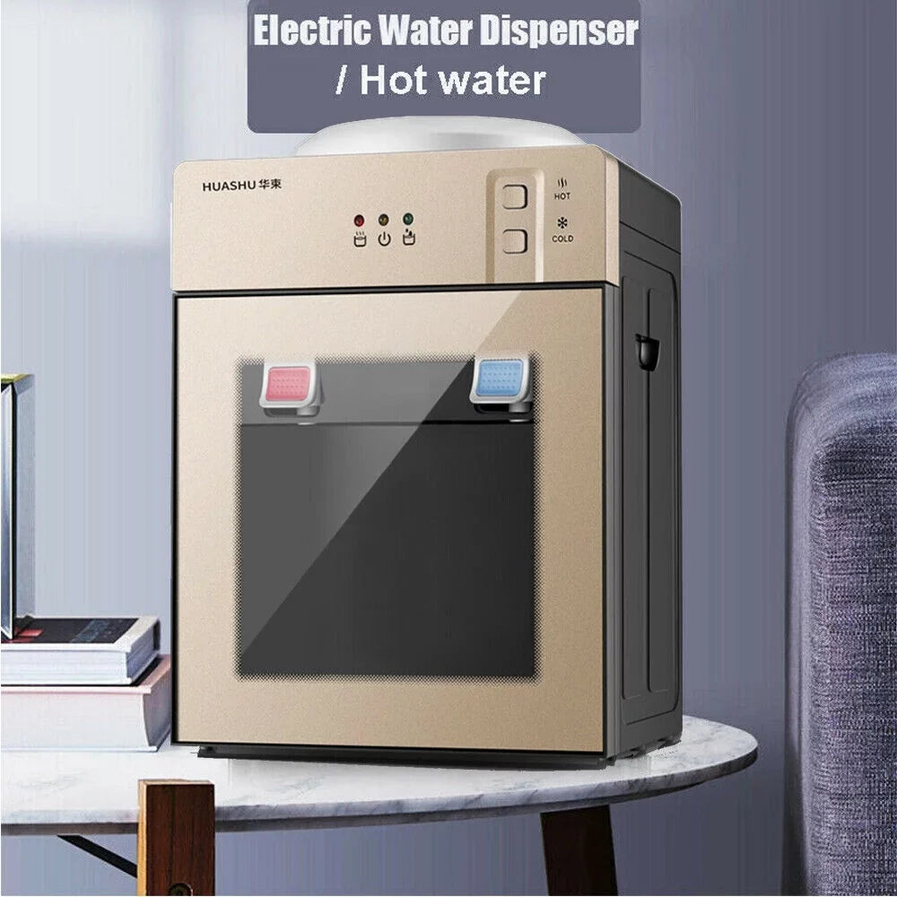DENESizeT 5 Gallon Electric Hot Cold Water Dispenser Top Loading Sizetainless Sizeteel for Home Office