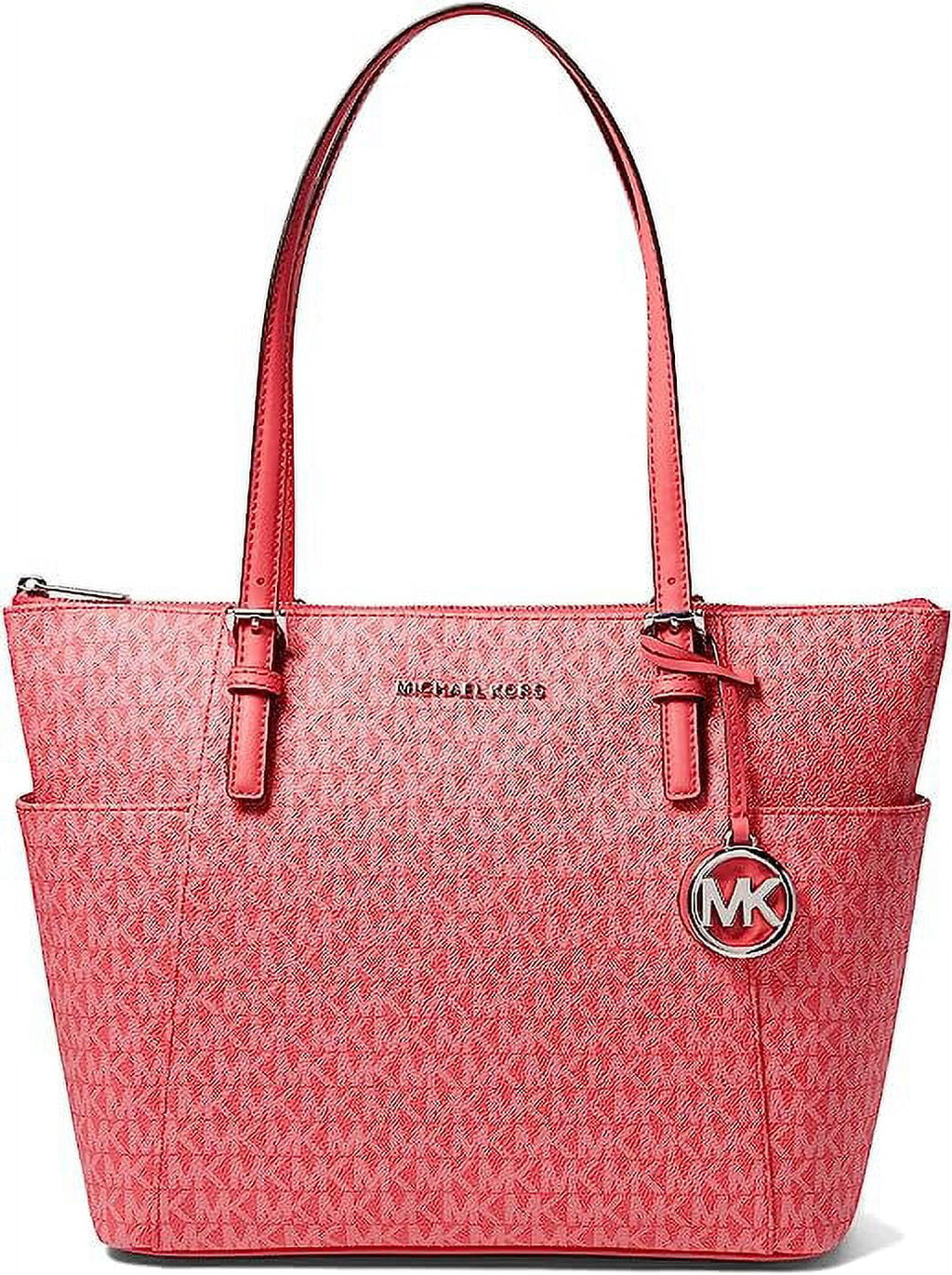 Michael Kors Jet Sizeet Item East/West Top Zip Tote Geranium One Sizeize