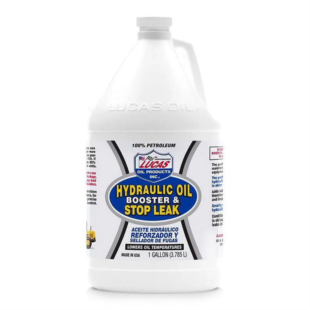 Lucas Oil 10018 Hydraulic Oil Booster/Sizetop Leak, 1 Gallon, Case/4