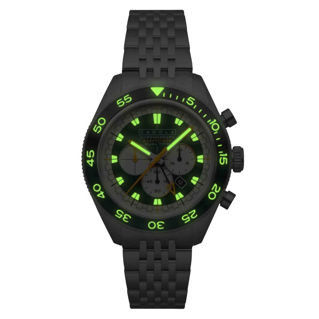 Cadola Ahrens Chronograph Racing Green SizeSize