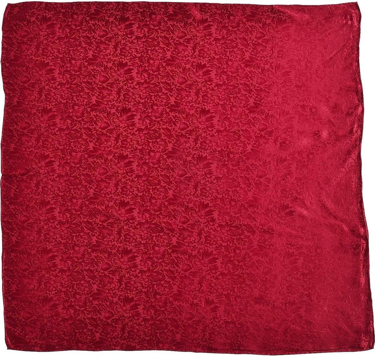 M&F Western 904004 Jacquard Wild Rag, Red - 35 x 35 in.