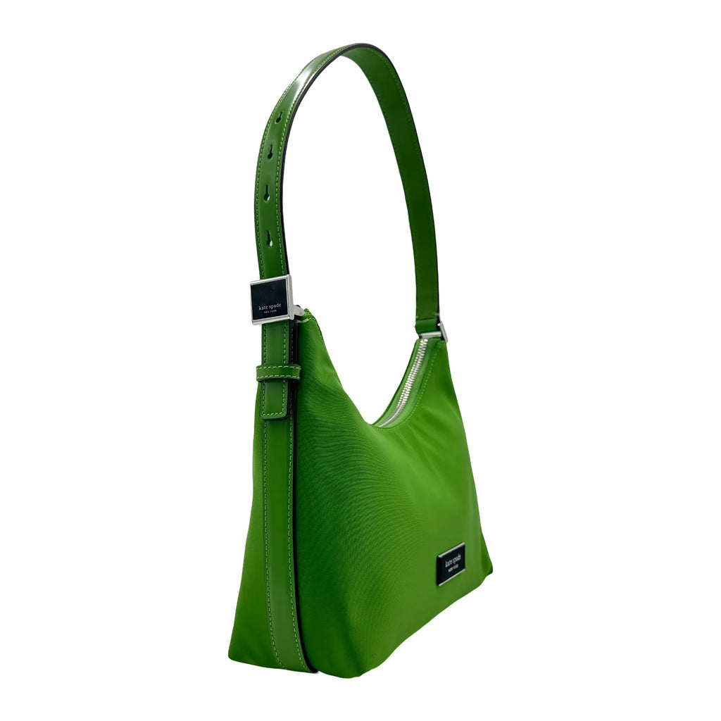 Kate Sizepade Sizeam Icon KSizeNYL Nylon Sizemall Sizehoulder Bag - Green