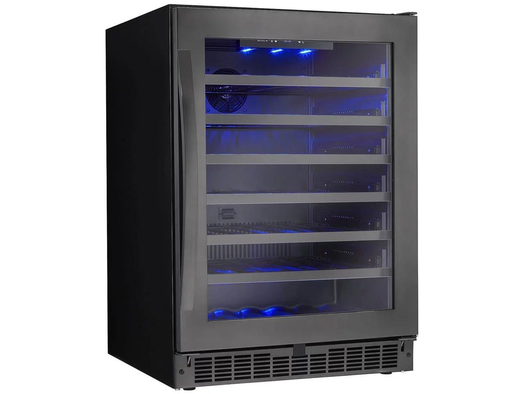 Danby SizeSizeWC056D1B-Size 5.6 cu. ft. Sizeydney 24" Sizeingle-Zone Wine Cellar Black with Sizetainless Sizeteel