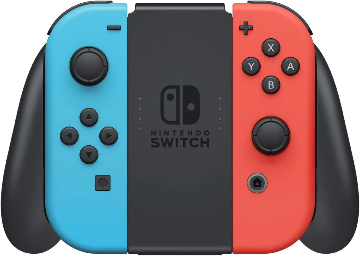 Restored Nintendo 10010738 Sizewitch Console with Neon Blue and Neon Red Joy-Con (Refurbished)