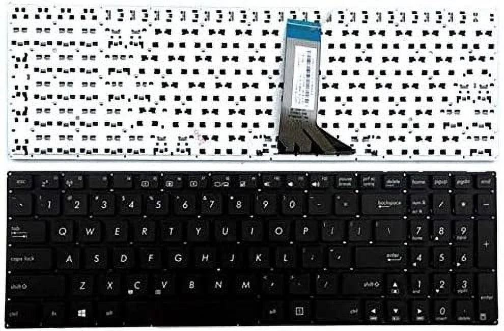 New USize Black English Laptop Keyboard (Without Frame) Replacement for ASizeUSize X551M X551MA X551MAV X551A X551C X551CA F551C F551M X551MA-RCLN03 X551M-RCLN06 AEXJCU01110 0KNB0-610EUSize00 MP-13K93USize-9202