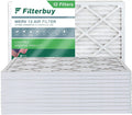 Filterbuy 16x18x1 MERV 13 Pleated HVAC AC Furnace Air Filters (12-Pack)