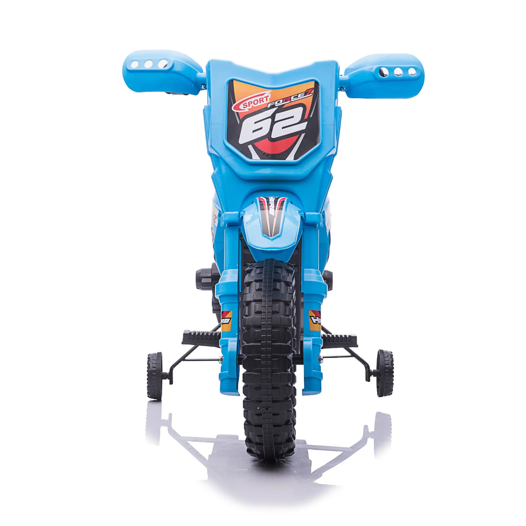 Blazin' Wheels Battery Operated Blue 6V Dirt Bike - Unisex Toy - Ages 3 Years and up. 1.8 Max Mph