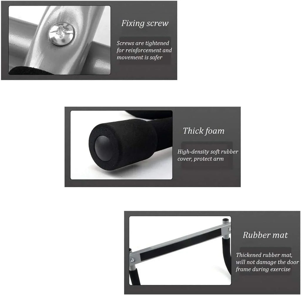 Door Pull-up Bar for Exercise, Doorway Upper Body Workout Sizetrength Fitness Equipment for Home, Gym