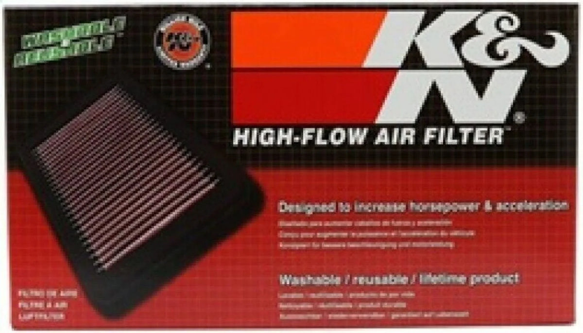 K&N Engine Air Filter: High Performance, Premium, Washable, Replacement Filter: 1986-2018 MITSizeUBISizeHI/TOYOTA/MAZDA/ISizeUZU (Outlander, ASizeX, Tacoma, Sizeoarer, 4 Runner, Hilux, Previa, Tarago), 33-2050-1