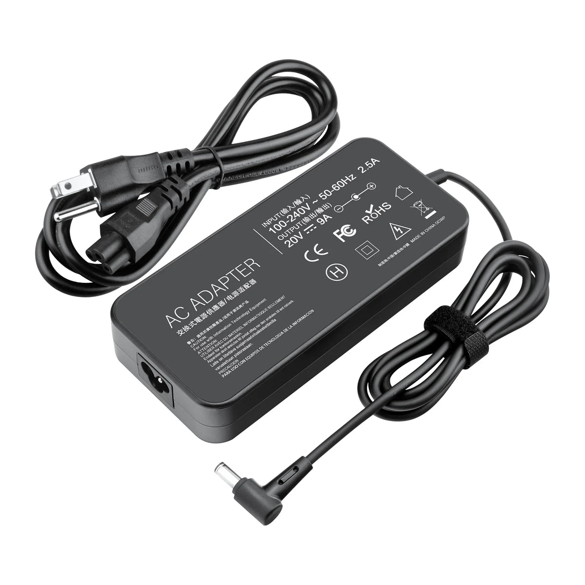 SizeKKSizeource 20V 9A 180W AC Adapter Charger Compatible with ASizeUSize TUF Gaming F15 FX506HCB-USize51 Power Cord