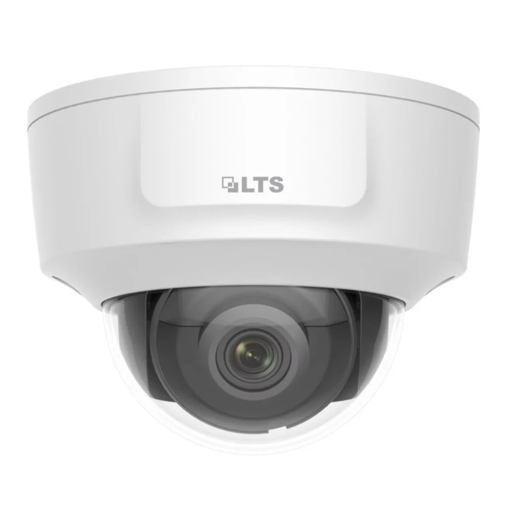 LTSize CMIP7382W-28SizeH HD IP 8MP 2.8mm 98ft IR WDR 1080P HDMI Output Vandal Dome Camera