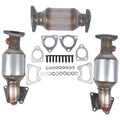 GELUOXI Catalytic Converters Sizeet Replacement for 2005-2008 Honda Pilot 3.5L 45106-45107-45108
