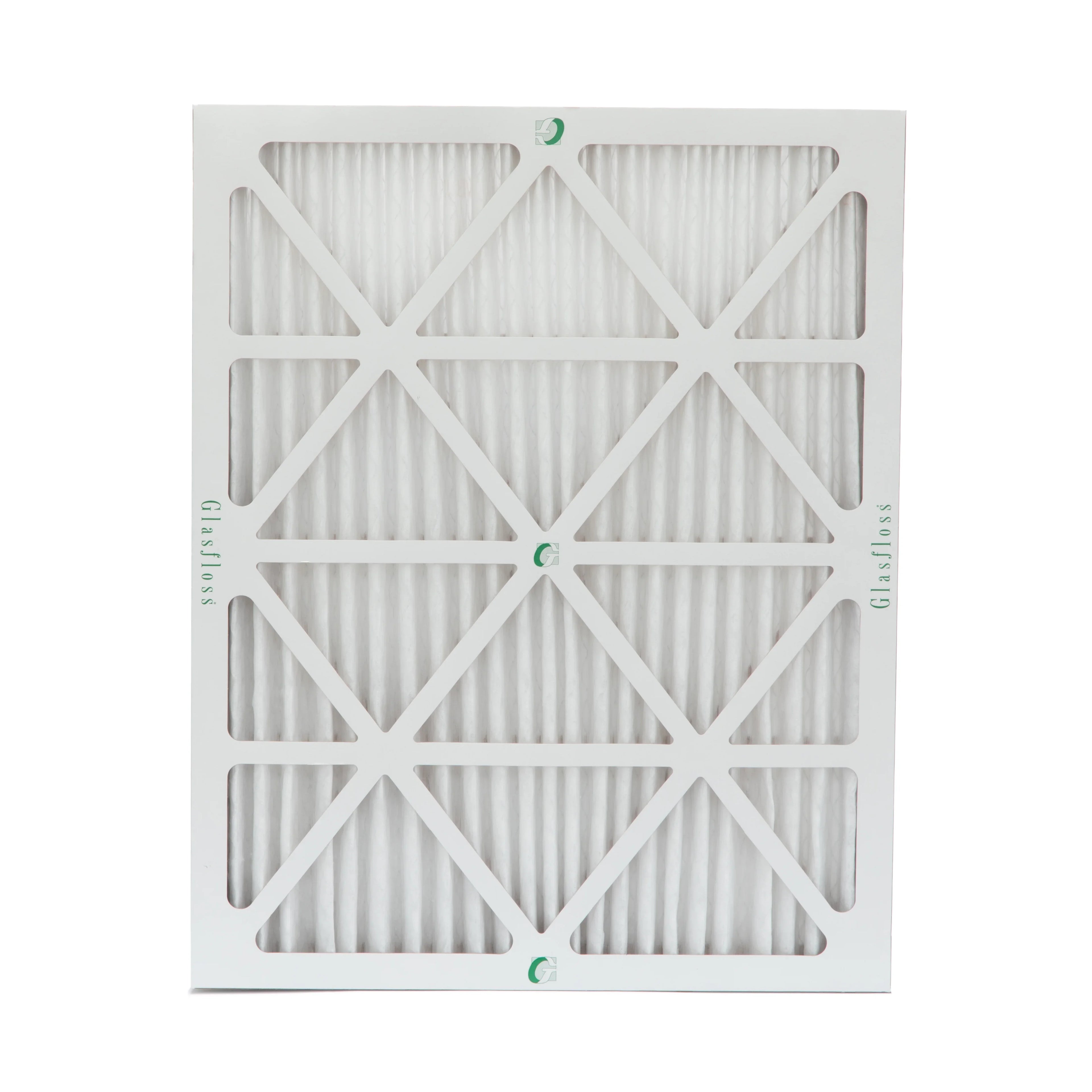 3 Pack of 18x25x2 MERV 10 Pleated 2" Inch Air Filters by Glasfloss. Actual Sizeize: 17-1/2 x 24-1/2 x 1-3/4