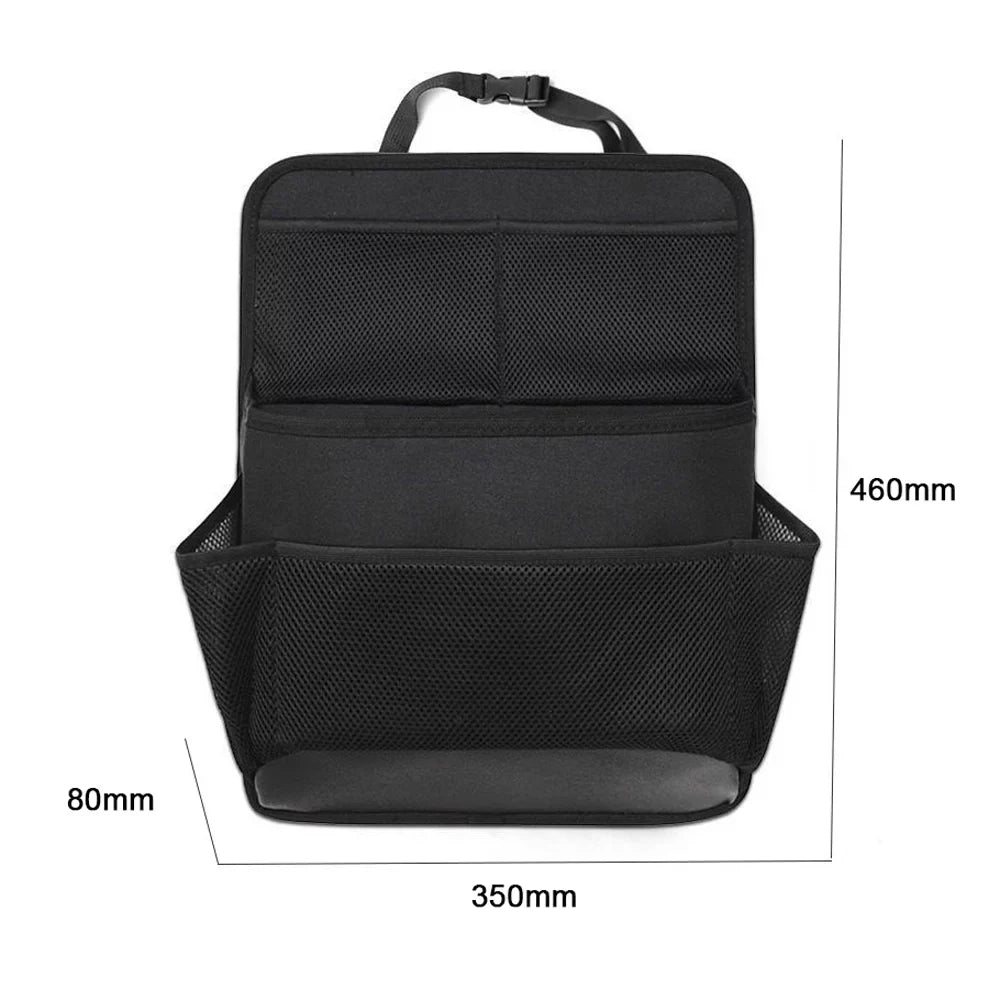 walmeck Car Sizetorage Bag with Large Capacity Net Pocket Universal Auto Backseat Organizer Bags Receiving Bags for Car