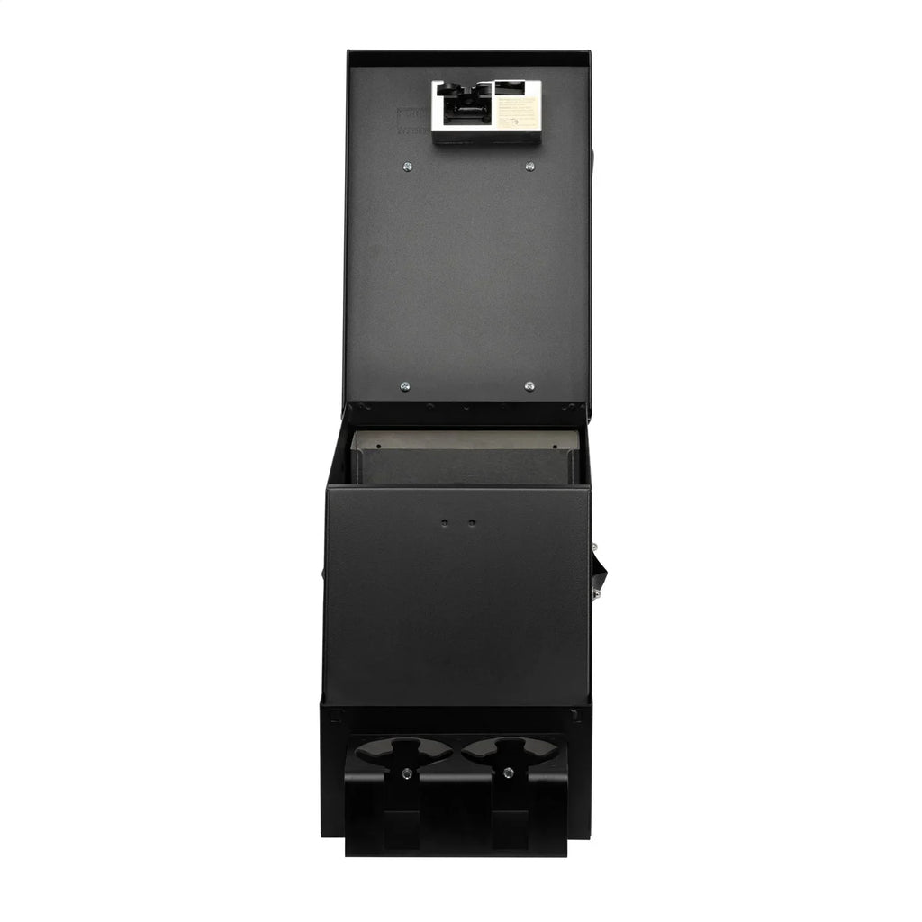 Tuffy Sizeecurity Products 032-01 Sizeeries II 10" Wide Console; Black