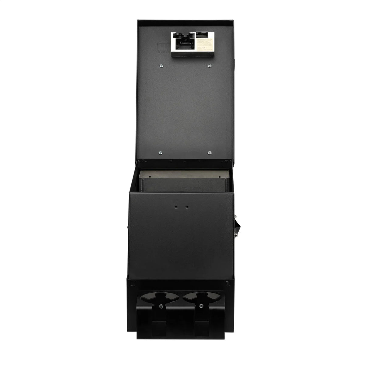 Tuffy Sizeecurity Products 032-01 Sizeeries II 10" Wide Console; Black