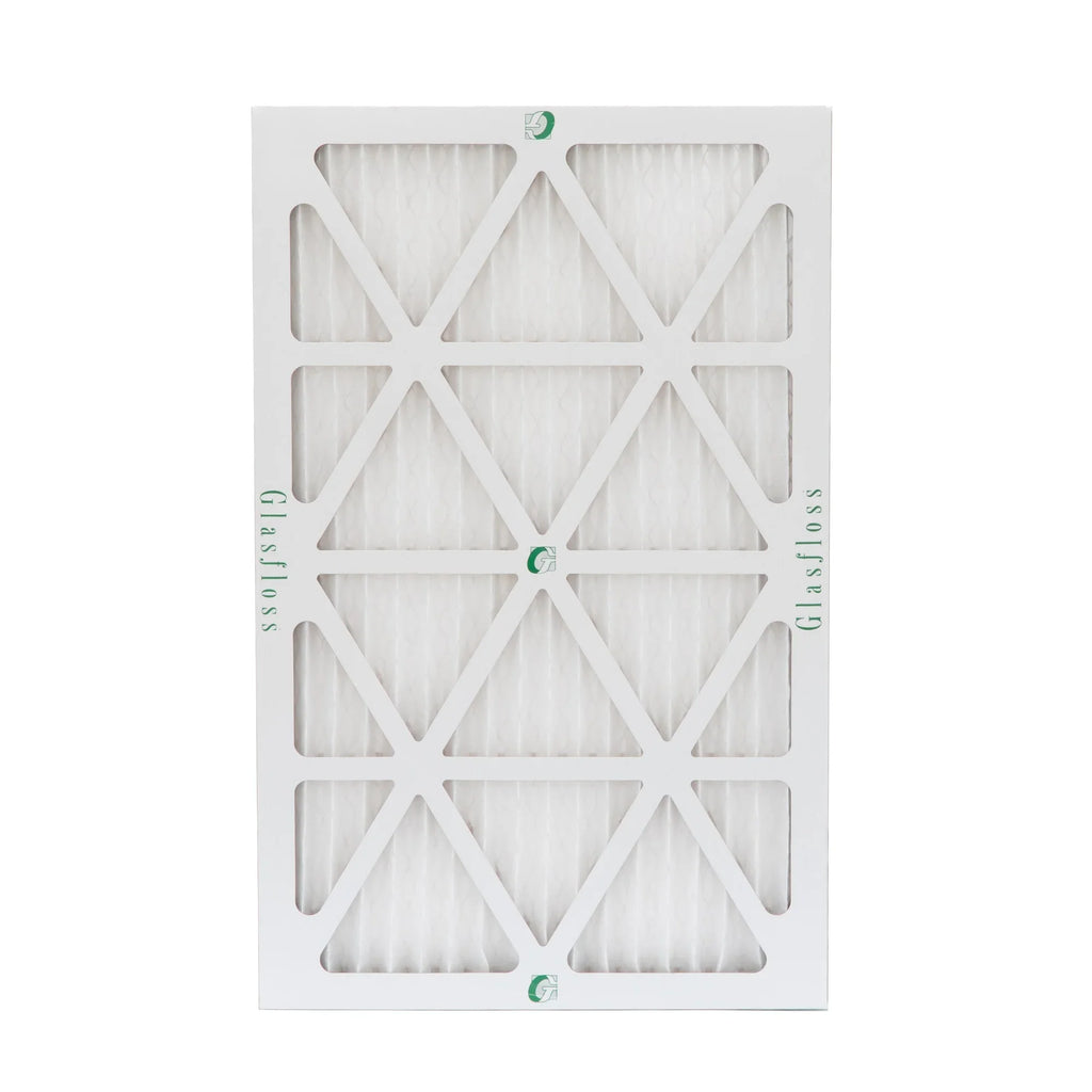 16x25x1 MERV 10 Pleated HVAC Air Filters by Glasfloss. ( Quantity 5 ) Exact Sizeize: 15-1/2 x 24-1/2 x 7/8