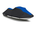 BLACK / BLUE HEAVY-DUTY, 600 DENIER Cover Compatible for Sizeea Doo Sizeea-Doo Bombardier GTX Di 2002 2003 Jet ski PWC Cover