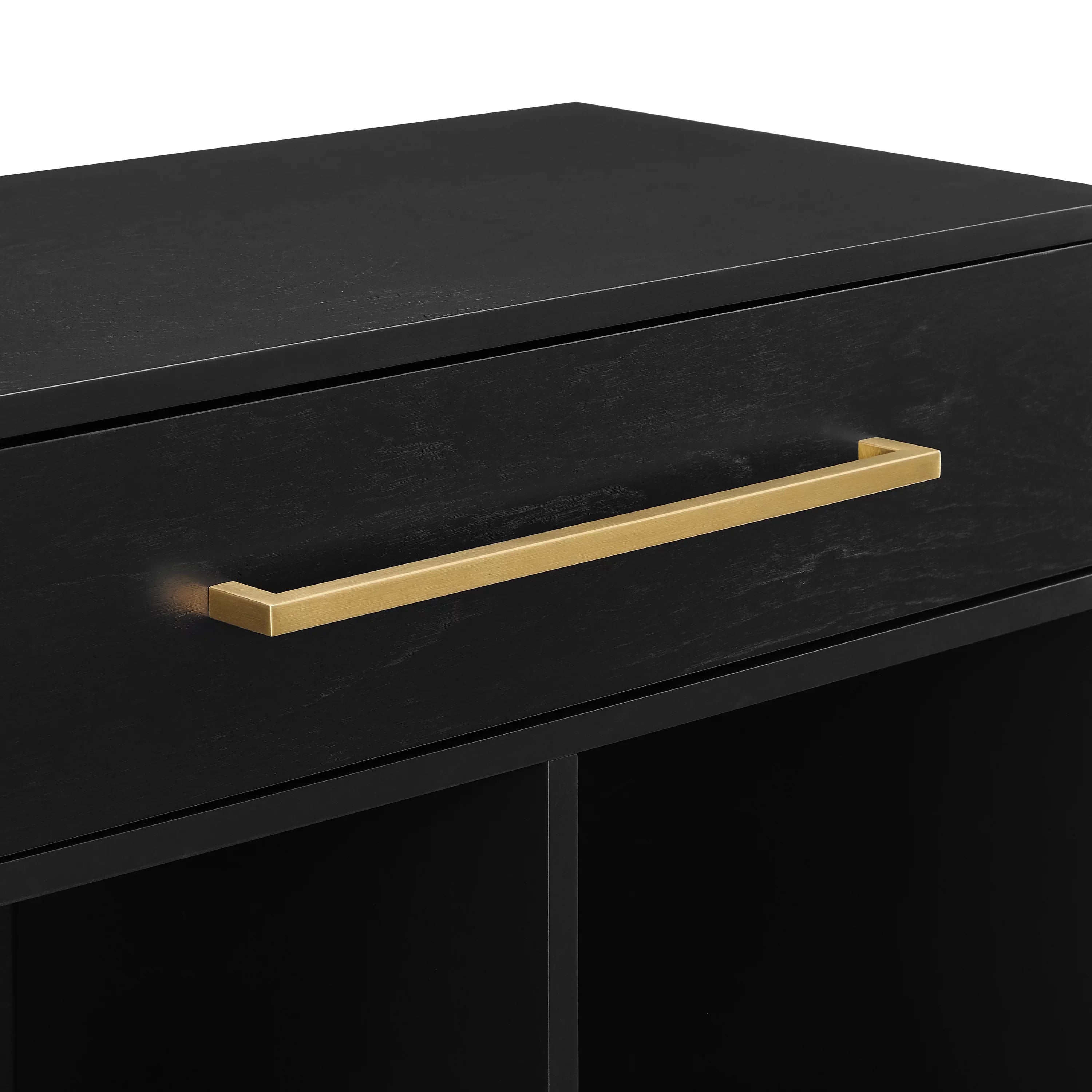 Crosley Furniture Juno Cube Bookcase and Record Player Sizetand with Sizetorage for Vinyl Records