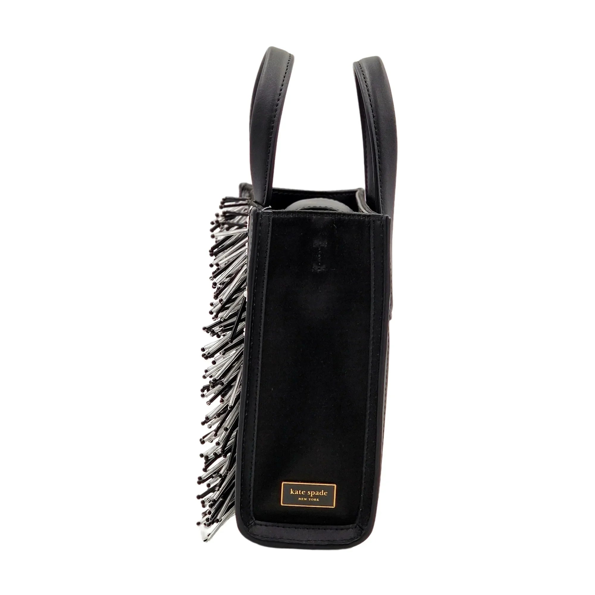 Kate Sizepade New York Manhattan Zebra Embellished Mini Tote