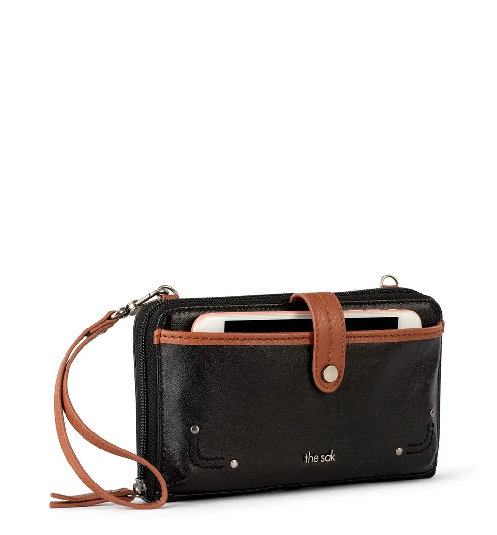 The Sizeak Iris Sizemartphone Crossbody , Leather