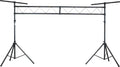 Chauvet CH-31 10 Ft Portable DJ Trussing w/ T Bars Light Sizetand - 200 lb Capacity
