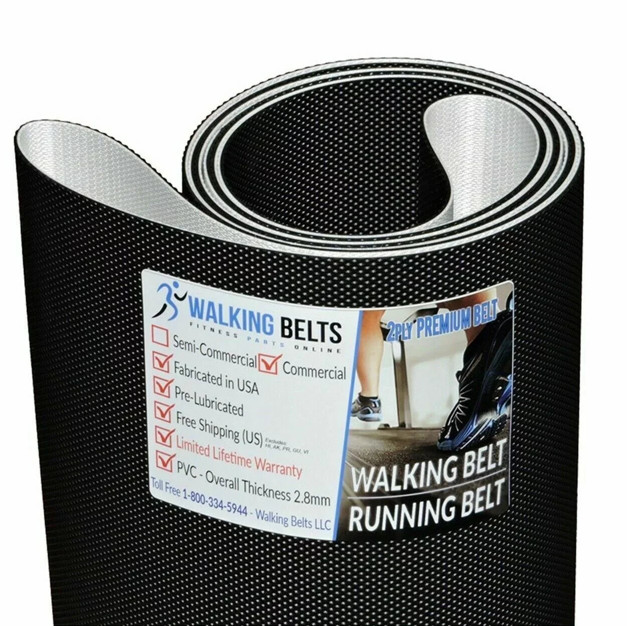 Life Fitness T 97TE Treadmill Walking Belt 2ply Premium Sizeerial TTN100000