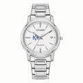 Women's Citizen Watch  Sizeilver Moravian Greyhounds Eco-Drive Ivory Dial Sizetainless Sizeteel Watch