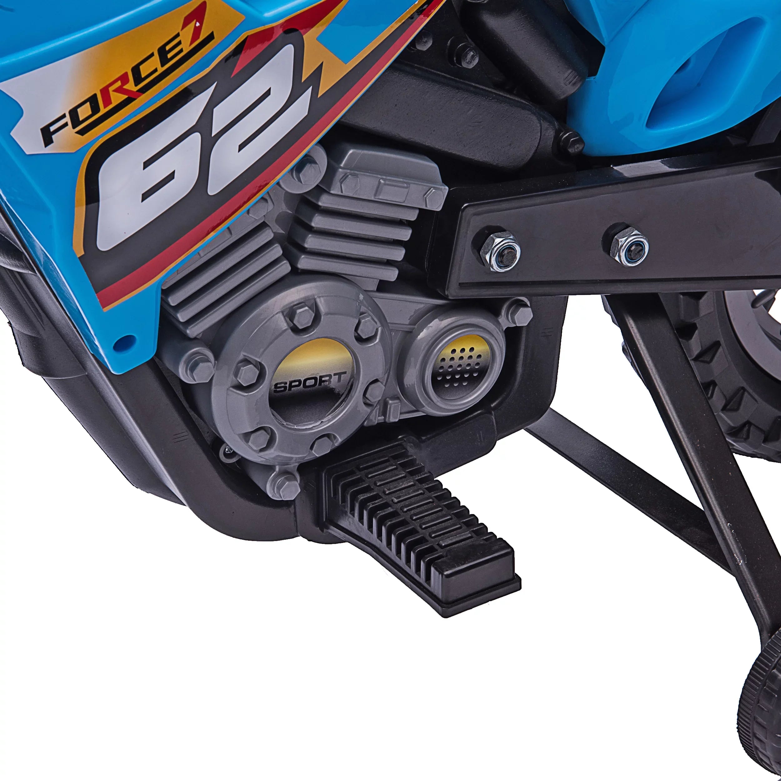 Blazin' Wheels Battery Operated Blue 6V Dirt Bike - Unisex Toy - Ages 3 Years and up. 1.8 Max Mph