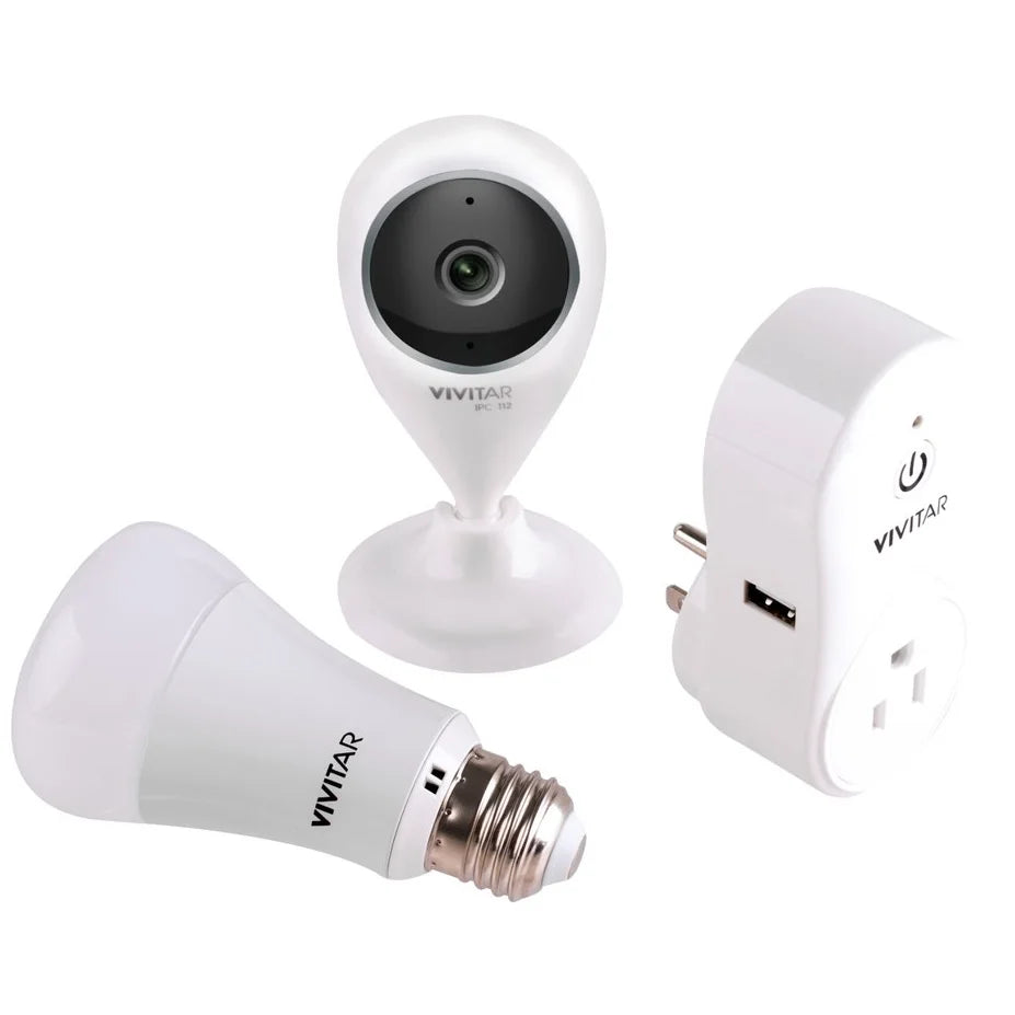Vivitar Deluxe Home Automation Essentials Kit Ivory