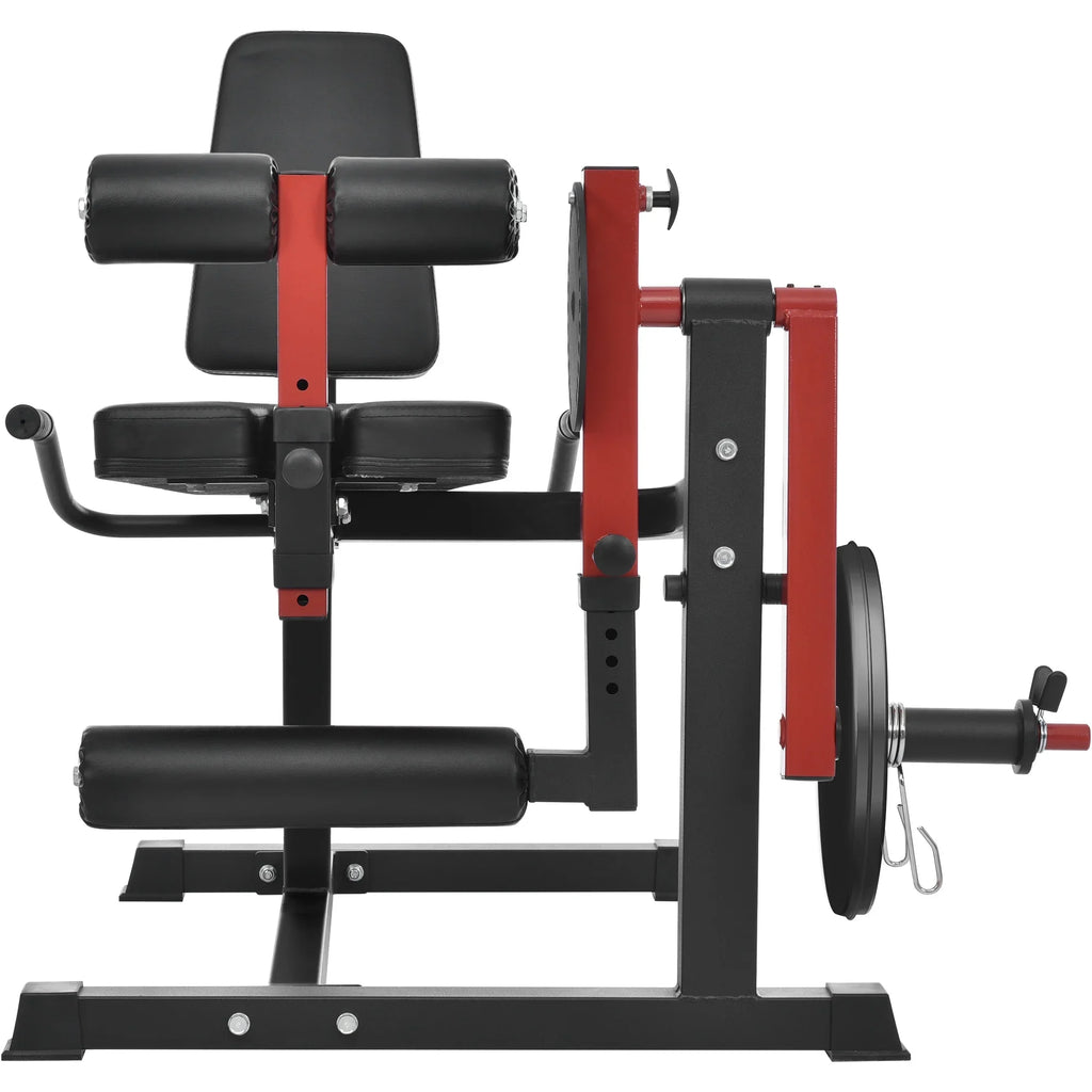 Leg Extension and Curl Machine - Leg Exercise Machine with Adjustable Sizeeat Backrest and Rotary Leg Extenstion, Adjustable Leg Curl for Home Gym Hamstring Workout and Quadriceps Exercises