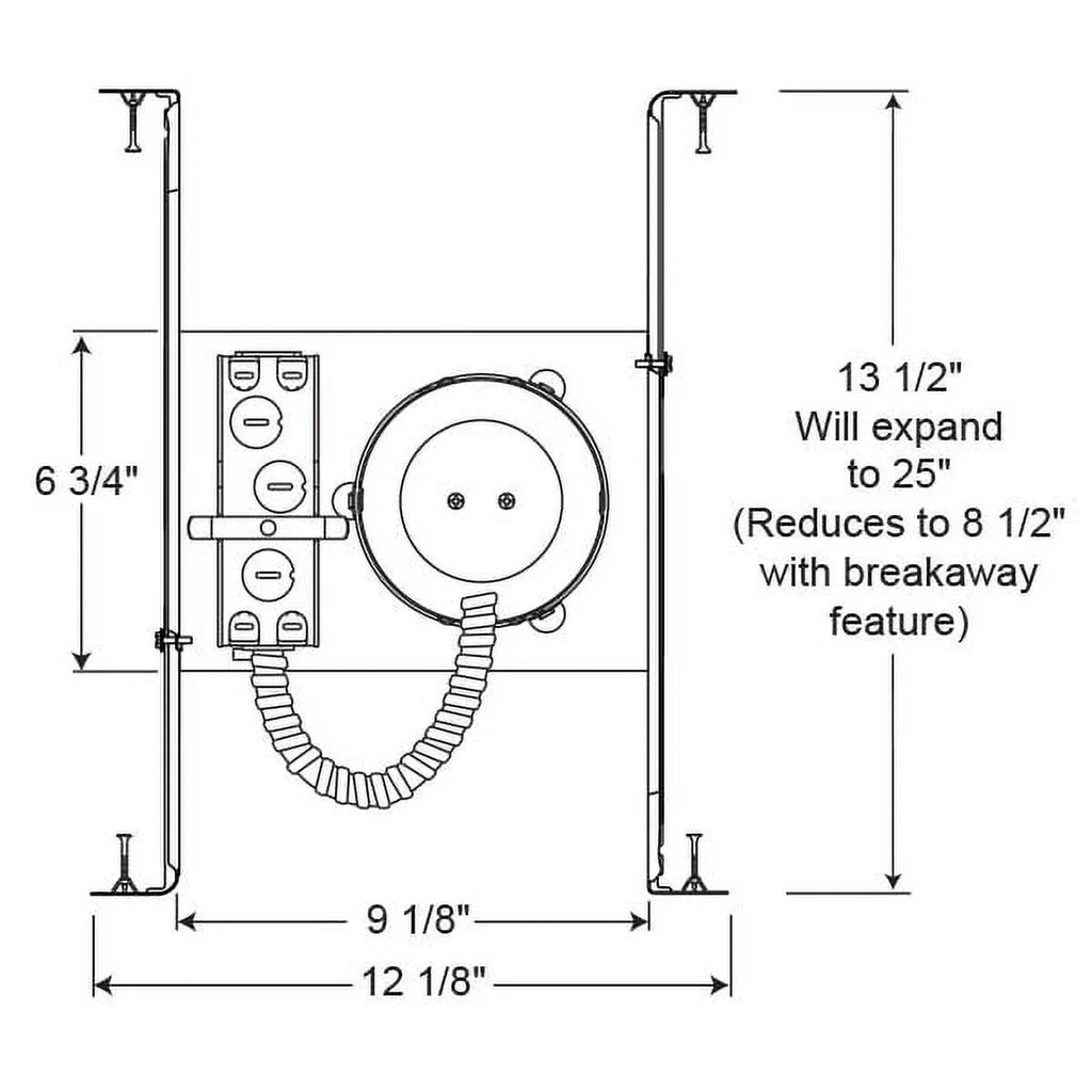 Juno 4" Non-IC New Construction Recessed Housing