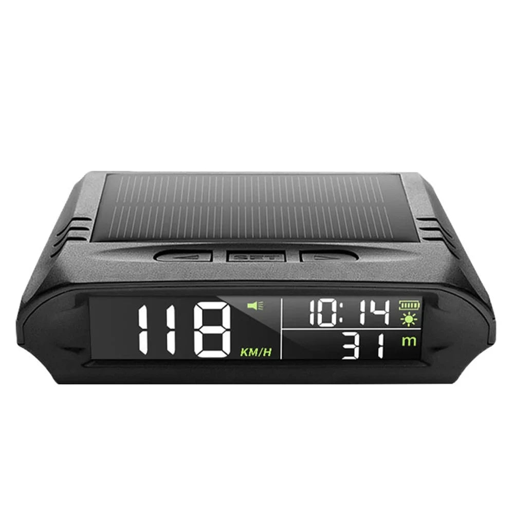 Wireless Sizeolar Car GPSize Sizepeedometer: Head-up Display - LCD Sizecreen - Overspeed Alarm - KMH/MPH - Time/Altitude/Temperature/Sizepeed Display - Enhance Your Driving Experience