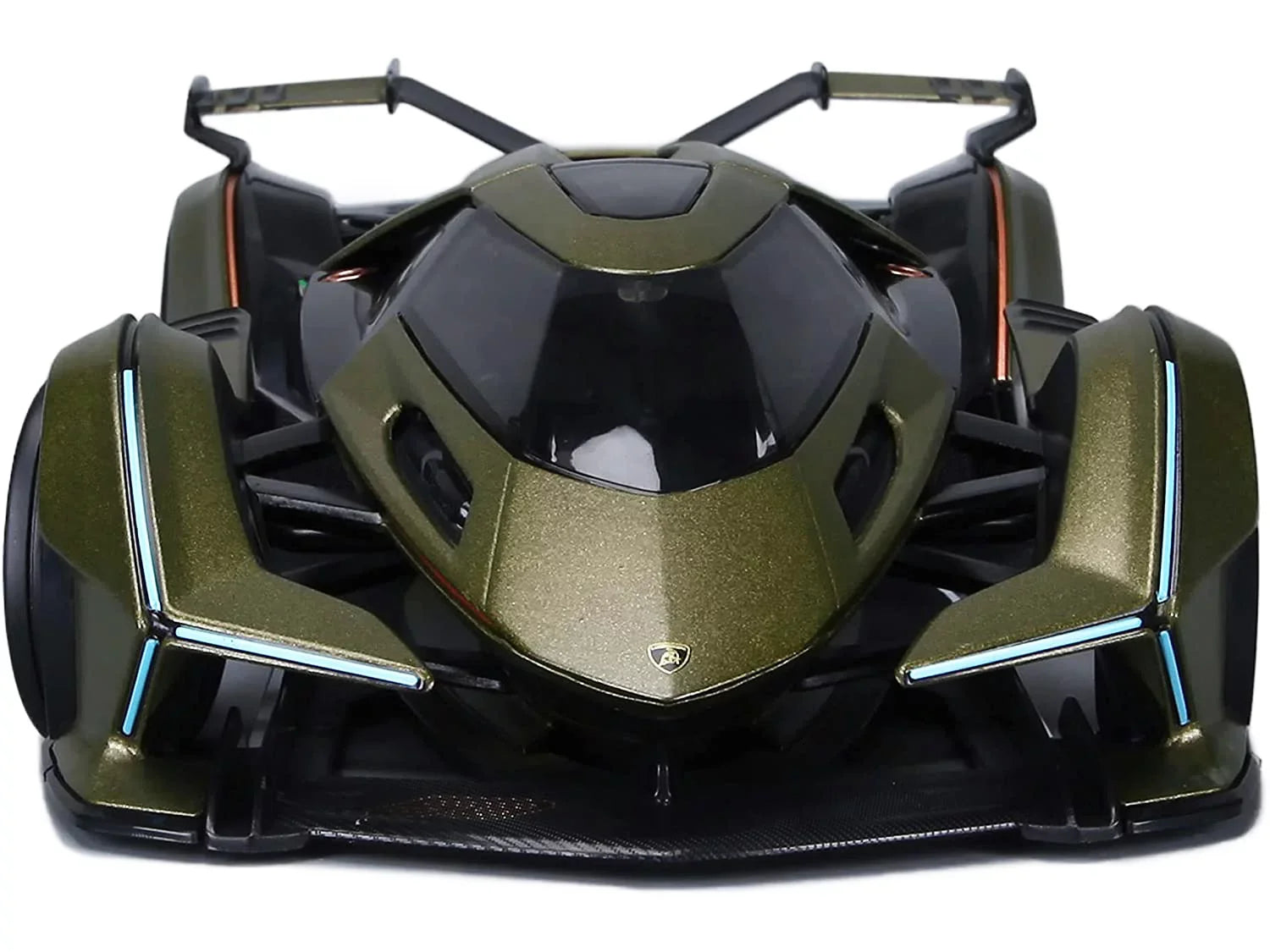 Lamborghini V12 Vision Gran Turismo Matt Green Metallic 1/18 Diecast Model Car by Maisto