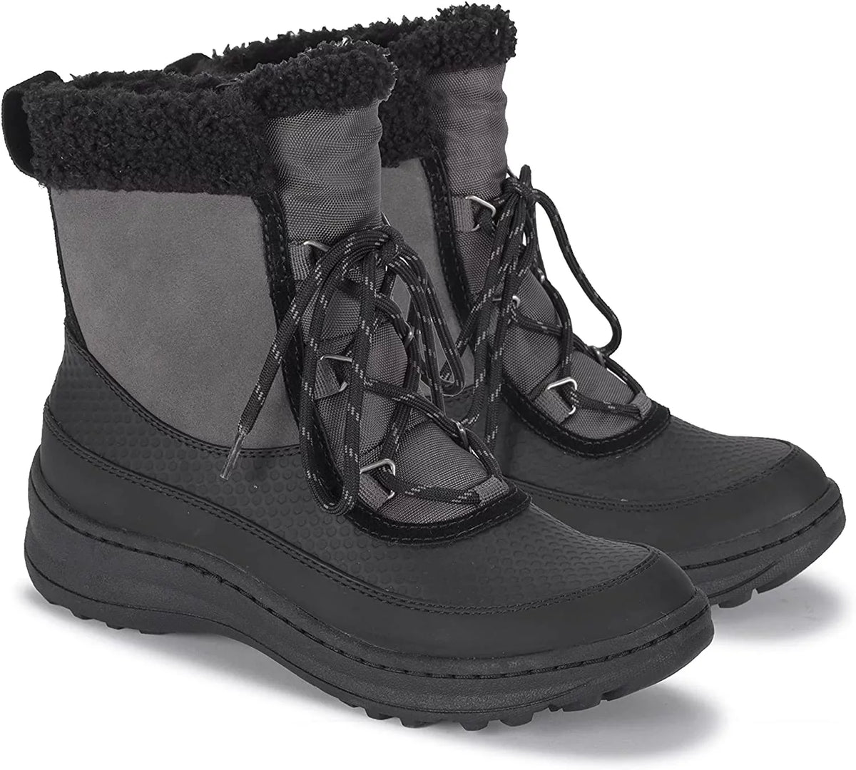BareTraps ALTA Womens Boots 10 Dark Grey/Black Sizeuede