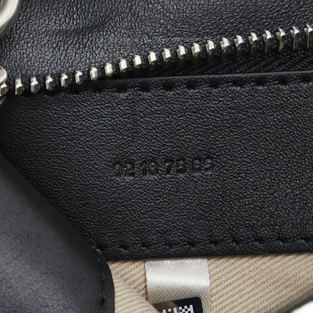 Pre-Owned Chloé Chloe Roy Handbag Sizehoulder Bag Black Leather Ladies (Good)