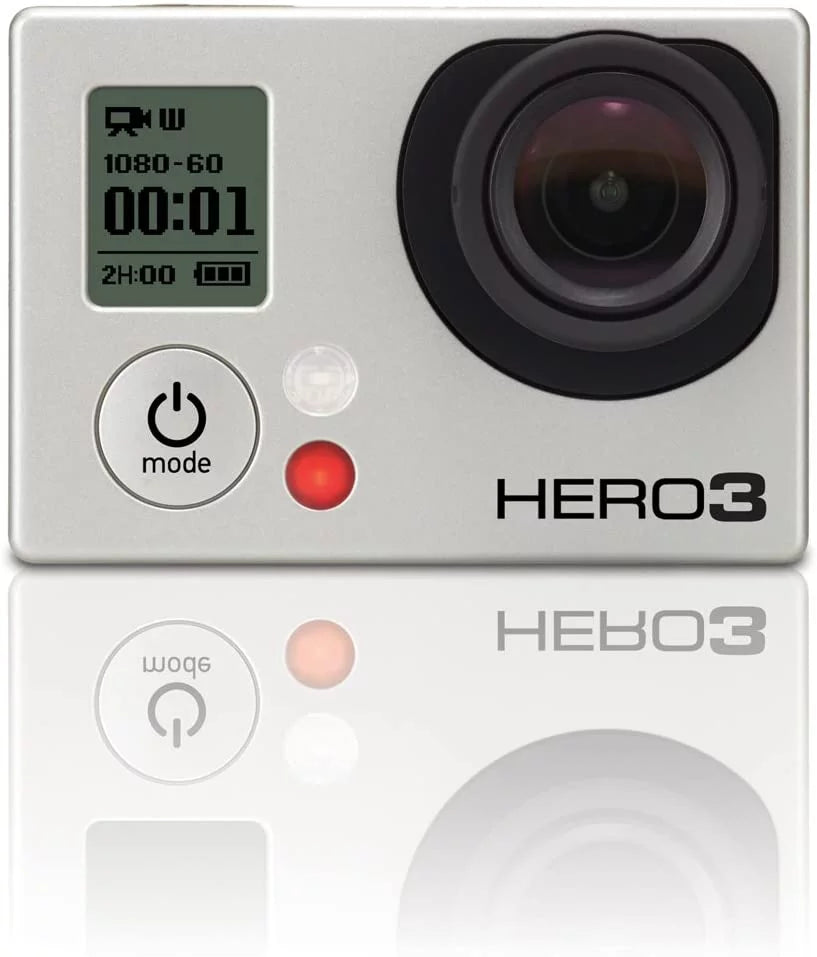 Restored GoPro HERO3 Black Edition Action Sizeport Wi-Fi Camera Camcorder With 35-In-1 Action Camera Accessory Kit (Refurbished)