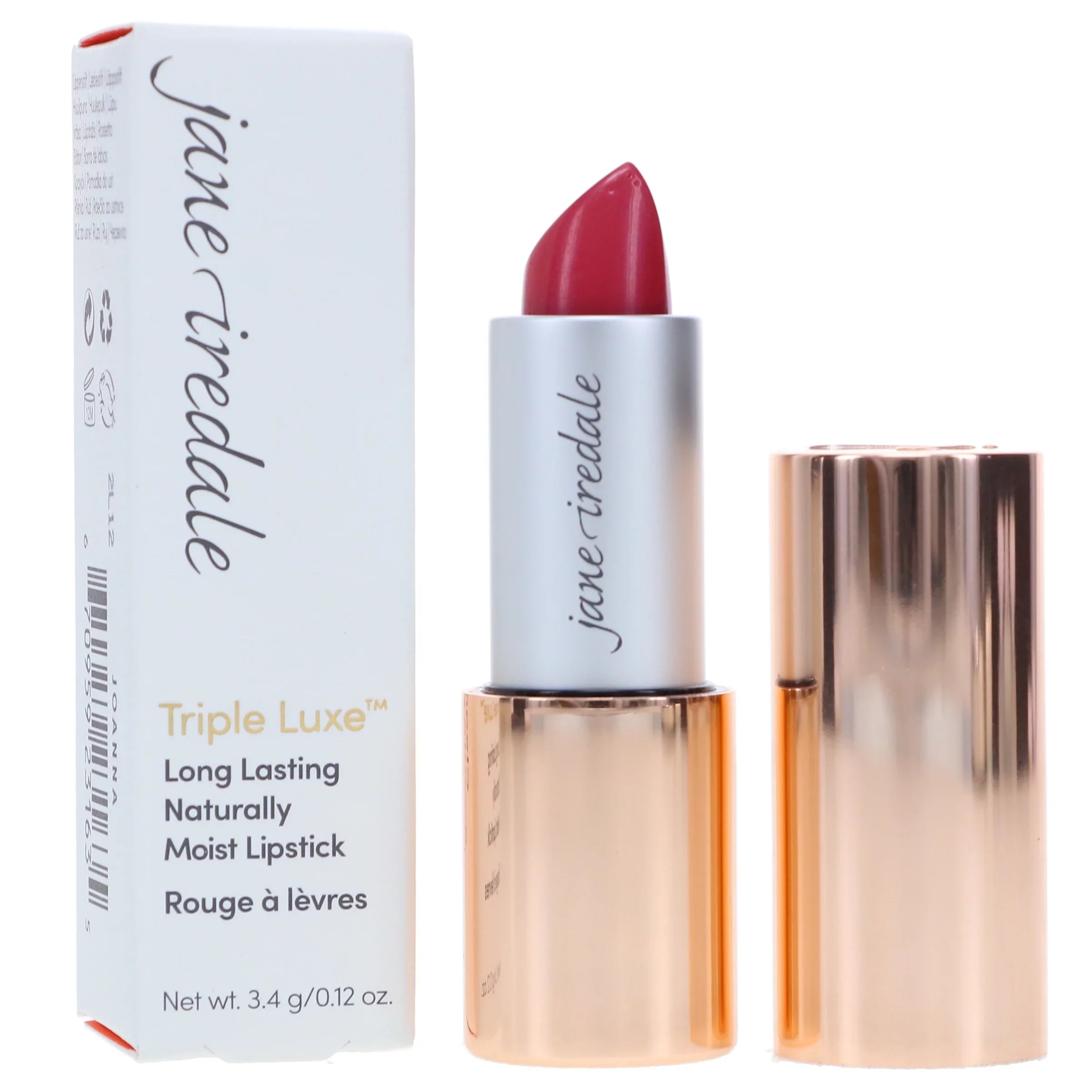 jane iredale Triple Luxe Long Lasting Naturally Moist Lipstick Megan 0.12 oz