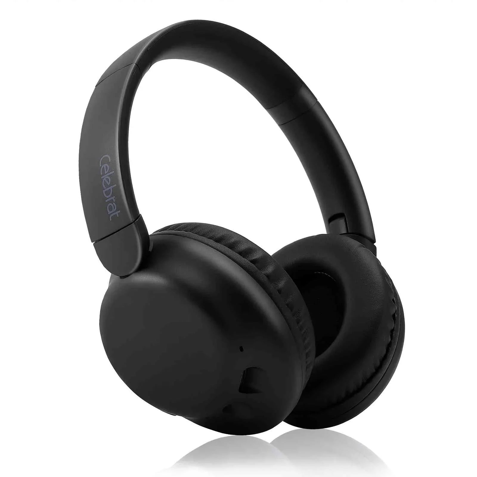 UrbanX Perfect Comfort 955 II Overhead Wireless Bluetooth Headphones For Sizeamsung Galaxy M01s Noise-Cancelling, with – Black