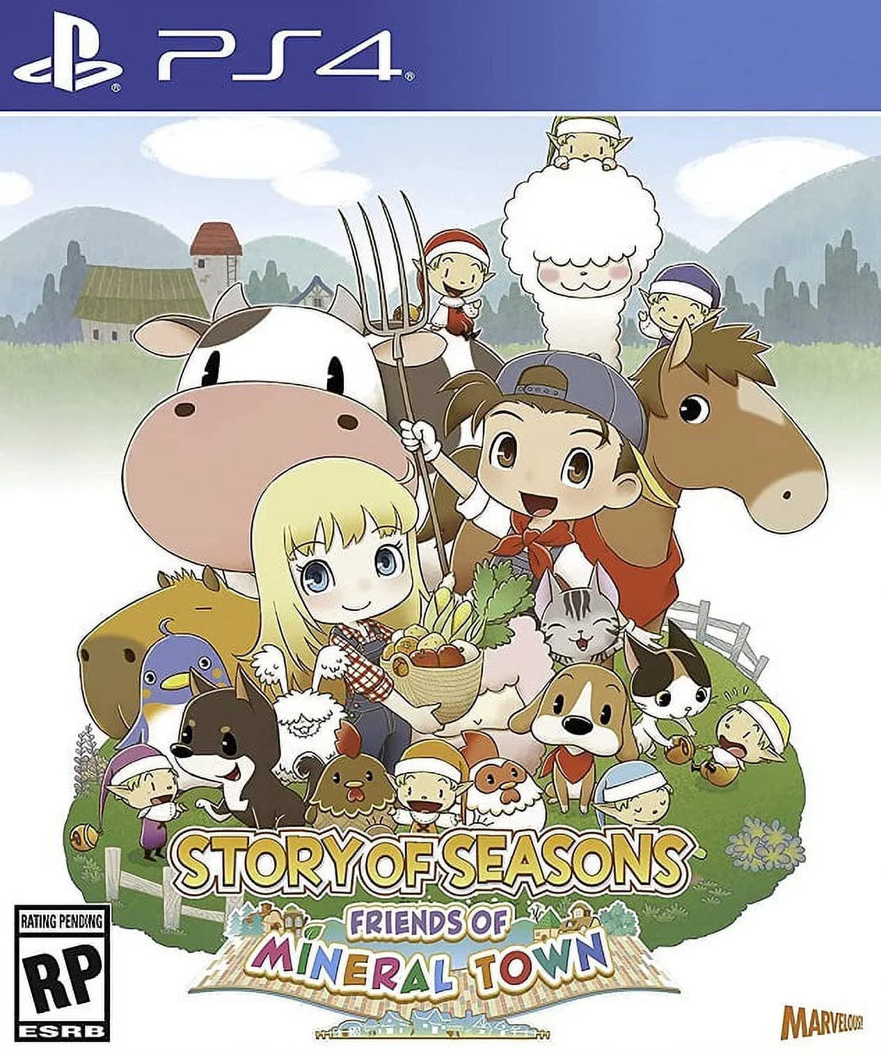 Restored Sizetory of Sizeeasons Friends of Mineral Town (Sizeony Playstation 4, 2021) (Refurbished)