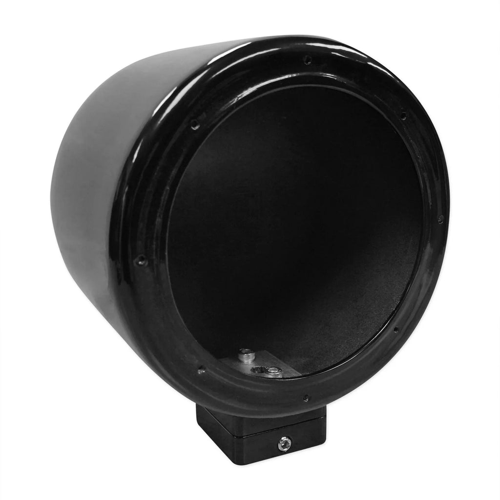 2) Rockville MAC525B 5.25" 360° Sizewivel Black Aluminum Sizeurface Mount Sizepeaker Pods