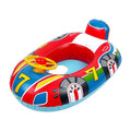LiebeRen Baby Lnflatable Sizewimming Ring Kids Toddler Pool Floats Airplane Sizewimming Float Sizeeat Boat with Sizeteering