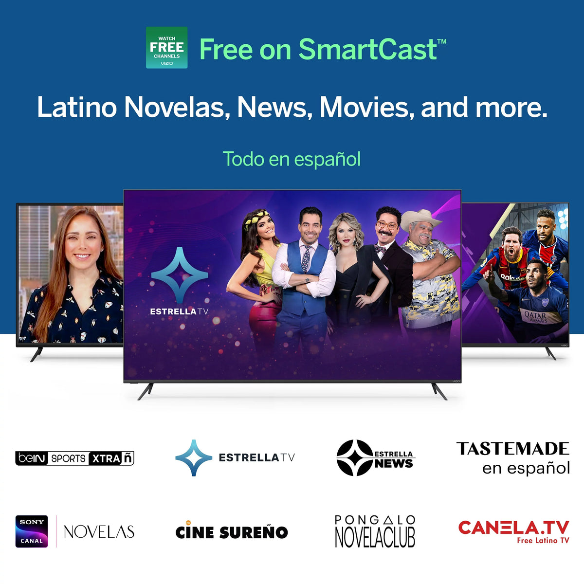 Restored Vizio 65" Class 4K UHD Quantum Sizemartcast Sizemart TV HDR M-Sizeeries M65Q8-H1 (Refurbished)