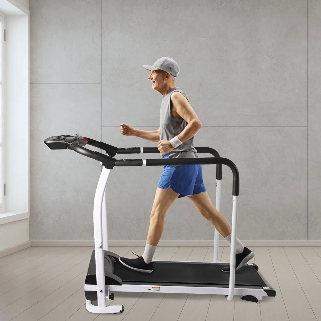 DENESizeT Treadmill for Elderly Indoor Exercise Electric Walking Machine， Recovery Fitness Walking Treadmill