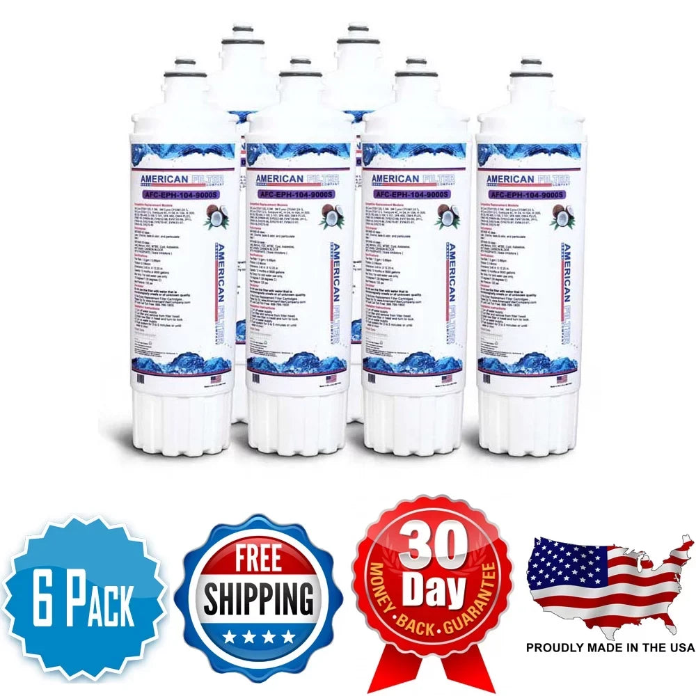 AFC Brand , Water Filters , Model # AFC-EPH-104-9000Size , Compatible with Follett® E400A - 6 Filters - Made in U.Size.A.
